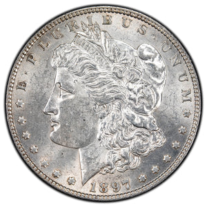 SOLD United States 1897 $1 Morgan Silver Dollar Coin