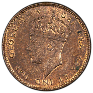 SOLD Newfoundland 1941-c 1 One Cent Coin - MS-62 RB