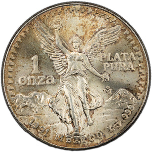 SOLD Mexico 1991 1oz .999 Fine Silver Libertad Coin