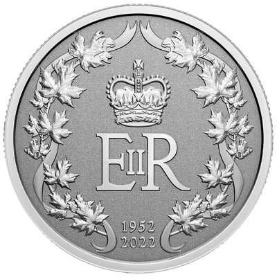 Canada 2022 $300 The Platinum Jubilee of Her Majesty .9999 Pure Platinum Coin