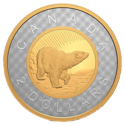 Canada 2021 $2 Renewed Silver Toonie: 25th Anniversary .9999 Fine Silver Coin