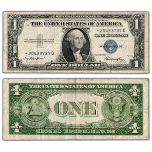 SOLD United States 1935 $1 Star Silver Certificate Note - VF