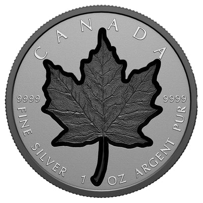 Canada 2023 $20 Super 1oz Incuse Silver Maple Leaf .9999 Fine Silver Coin