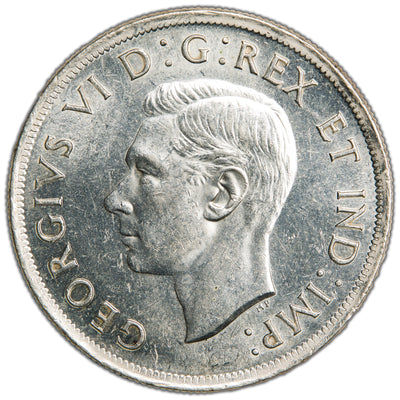 Canada 1938 $1 Silver Dollar Coin - Choice AU