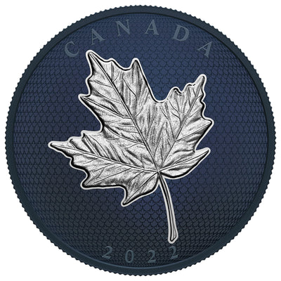 Canada 2022 $50 Maple Leaves in Motion .9999 Fine Silver Coin (issues)