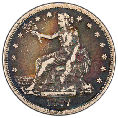 SOLD United States 1877-S $1 Trade Dollar Silver Coin