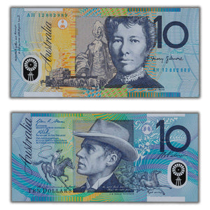 SOLD Australia 2012 $10 Ten Dollars Note P #58f - Choice UNC