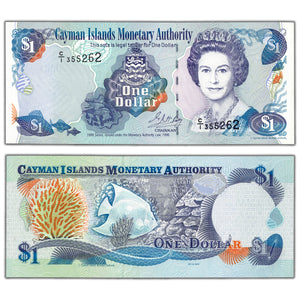 Cayman Islands 1998 $1 One Dollar Note P #21a - Ch UNC