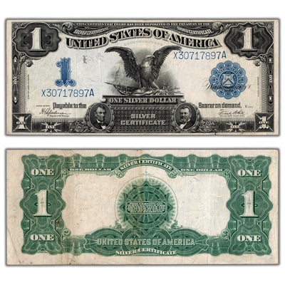 SOLD United States 1899 Black Eagle $1 Silver Certificate Note Fr #236 - VF