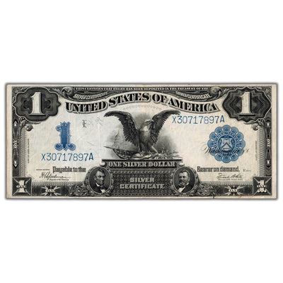 SOLD United States 1899 Black Eagle $1 Silver Certificate Note Fr #236 - VF