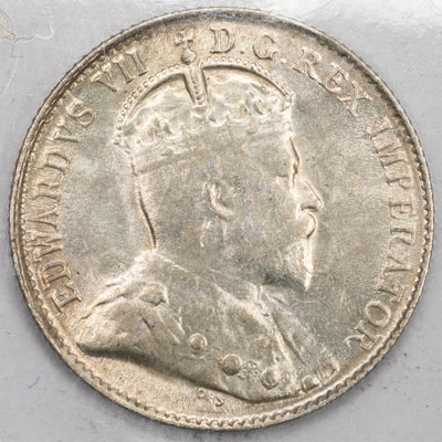 SOLD Canada 1902-H Small H 5 Cents Silver Coin - ICCS MS-63