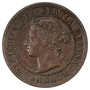 SOLD Canada 1895 1 One Large Cent Coin - Extra Fine