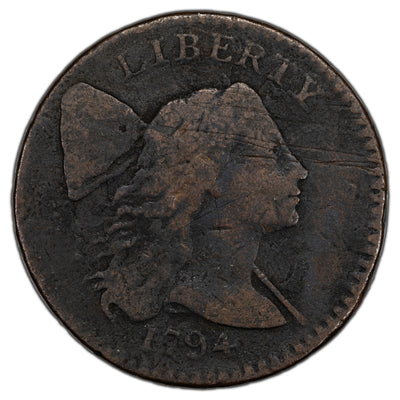 SOLD United States 1794 Head of 1794 Liberty Cap Large Cent Coin