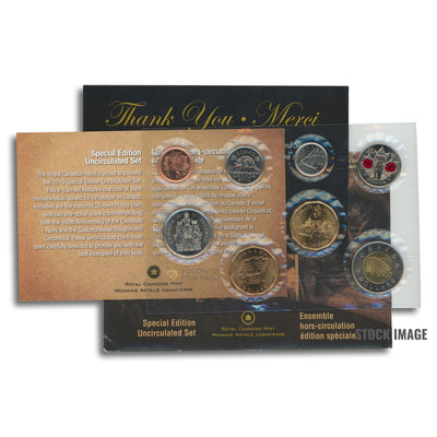 Canada 2010 Special Edition (14 Serration) 8-Coin PL Proof-Like Mint Coin Set - Envelope + COA