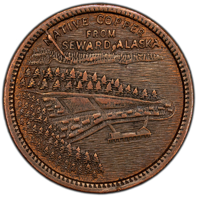 United States Seward Alaska Good For 12 1/2 Cents Trade Token