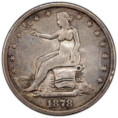 SOLD United States 1878-S Trade Dollar Silver Coin - "Potty Dollar"