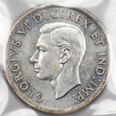 SOLD Canada 1945 $1 Silver Dollar Coin - ICCS MS-63