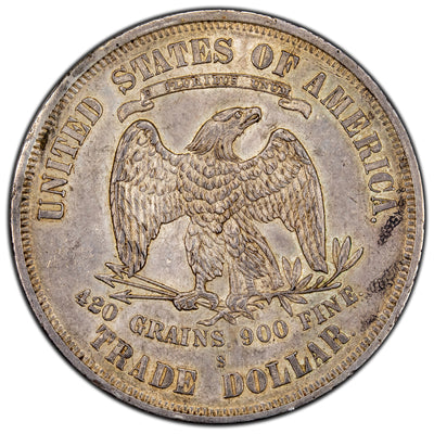 SOLD United States 1876-S Trade Dollar Silver Coin