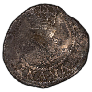 SOLD Great Britain 1603-1625 James I 1/2 Half Groat Silver Coin SP#2659 - Bent