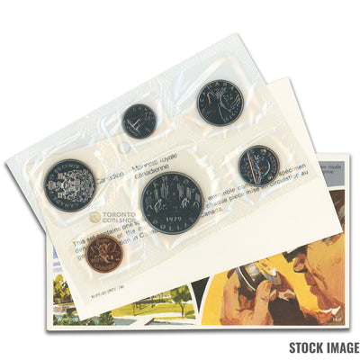 Canada 1979 6-Coin PL Proof-Like Mint Coin Set - Envelope + COA