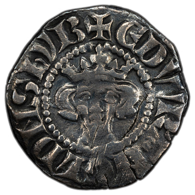 SOLD Great Britain Edward I 1280-1 Class 3c Newcastle upon Tyne Penny Silver Coin S #1428