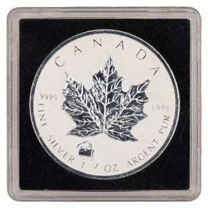 SOLD Canada 2012 1oz .999 Fine Silver Maple Leaf Coin - Titanic Privy in Capsule