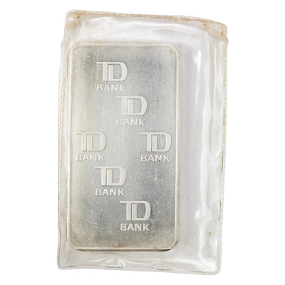 SOLD Engelhard TD Bank 10oz .999 Fine Silver Bar - Sealed
