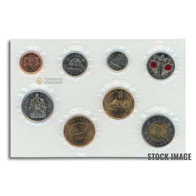 Canada 2010 Special Edition (14 Serration) 8-Coin PL Proof-Like Mint Coin Set - Envelope + COA