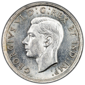 SOLD Canada 1939 $1 Silver Dollar Coin - Parliament Building - MS-63