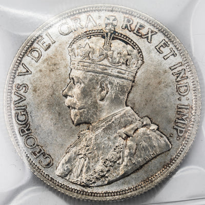 SOLD Canada 1936 $1 Silver Dollar Coin - ICCS MS-65