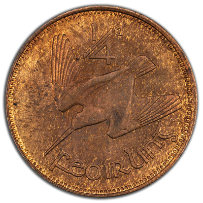 Ireland 1928 1/4d Farthing Coin SP #6632 - Uncirculated