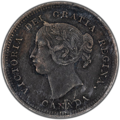 Canada 1894 5 Cents Silver Coin - ICCS MS-60