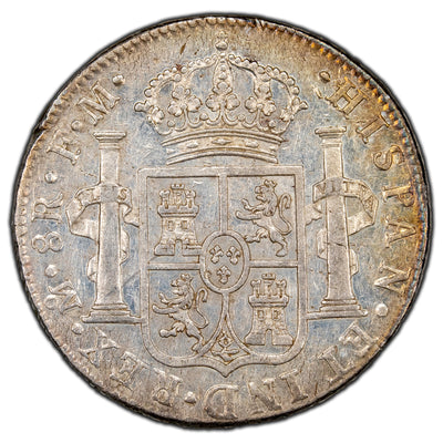 SOLD Mexico 1791 Mo-FM 8 Reales Silver Coin - Hairlines