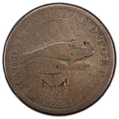 Lower Canada 1815 Magdalen Island Token LC-1 - Damage