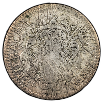 SOLD Croatian States Regusa 1768 Thaler Silver Coin