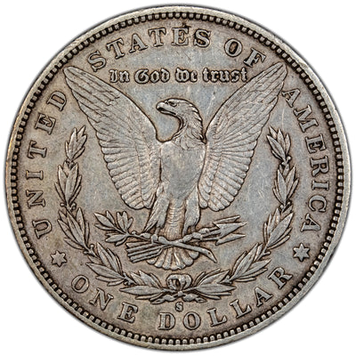 United States 1884-S $1 Morgan Silver Dollar Coin - Better Date