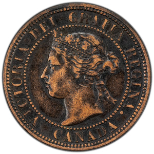 SOLD Canada 1898-H 1 One Large Cent Coin - Very Fine