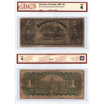 $1 1897 Dominion of Canada Note DC-12 - BCS G-4
