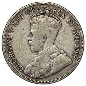 SOLD Canada 1936 50 Cents Half Dollar Silver Coin - VG (residue)