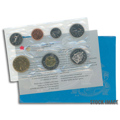 Canada 1999 Nunvavut 7-Coin PL Proof-Like Mint Coin Set - Envelope + COA