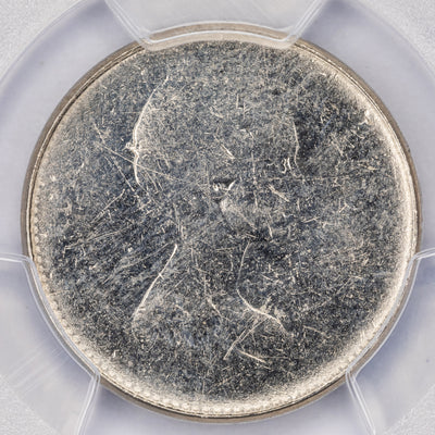 Canada N.D. (1965-81) 5 Cents Nickel Coin - PCGS MS-60 - Mint Error Weak Strike