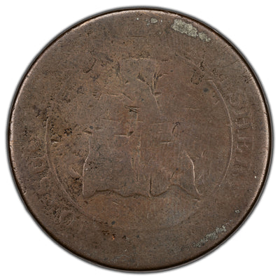 Lower Canada 1815 Magdalen Island Token LC-1 - Damage