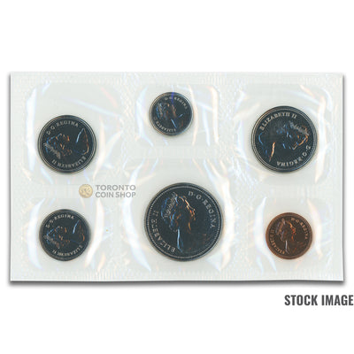 Canada 1979 6-Coin PL Proof-Like Mint Coin Set - Plastic Only