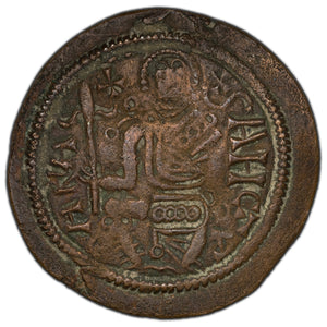 SOLD Hungary 1172-1196 Bela III Follis Coin