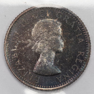 Canada 1954 10 Cents Dime Silver Coin - ICCS Proof-Like PL-66
