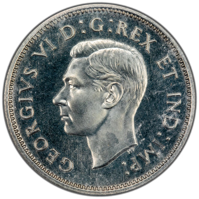 Canada 1937 5 Cents Nickel Mirror Specimen Coin - ICCS SP-67 Cameo