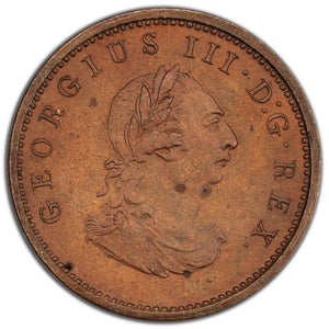 Ireland 1806 1/4d Farthing Coin SP #6622 - Proof Strike
