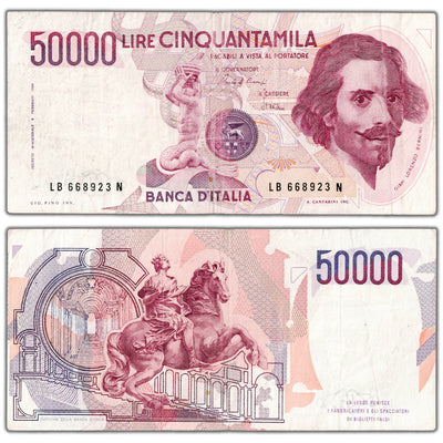 SOLD Italy 1984 50,000 Lire Note P #113a - Circulated