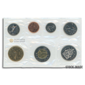 Canada 1999 Nunvavut 7-Coin PL Proof-Like Mint Coin Set - Plastic Only