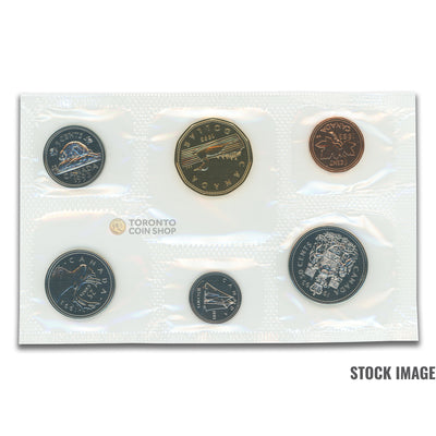 Canada 1993 6-Coin PL Proof-Like Mint Coin Set - Envelope + COA